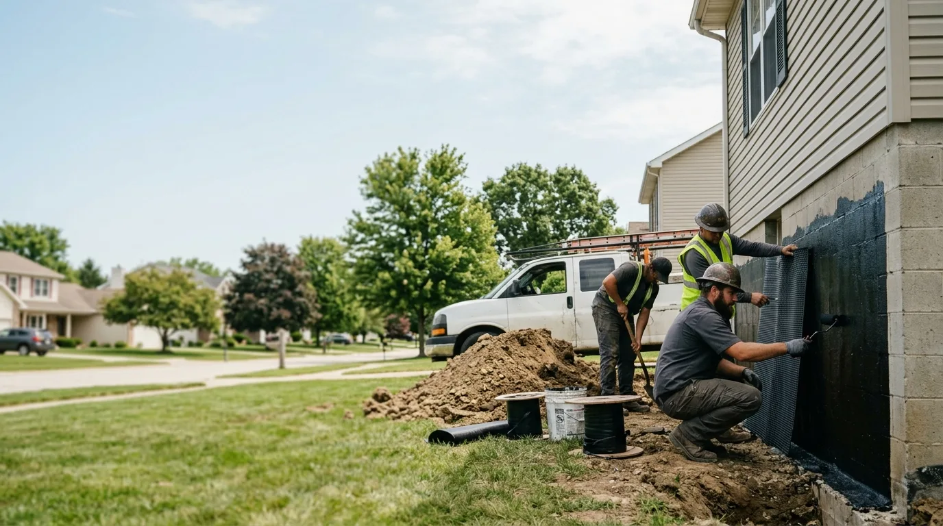 Basement Waterproofing in Economy, IN near me